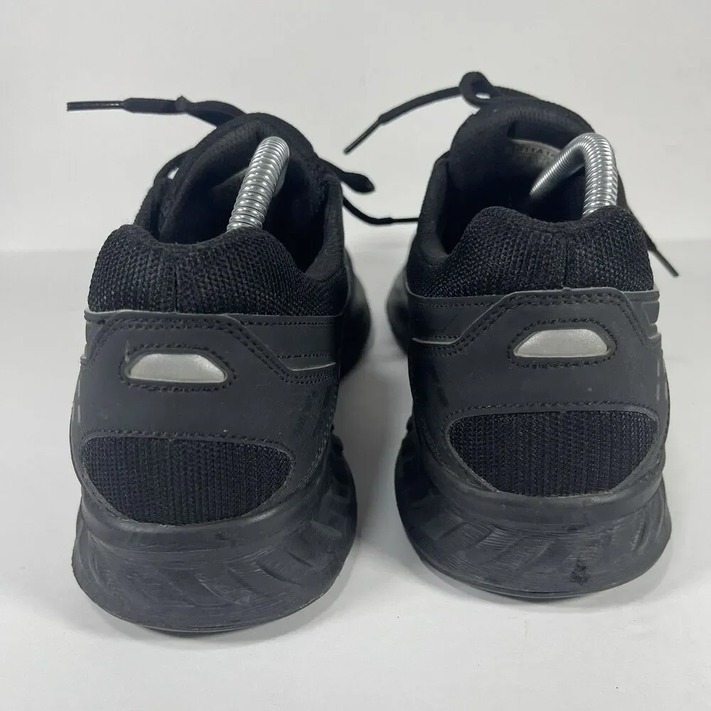 ASICS GEL-Contend 5 Mens Shoes Size 9.5 Triple Black Running Sneakers 1011A167 - Picture 8 of 11